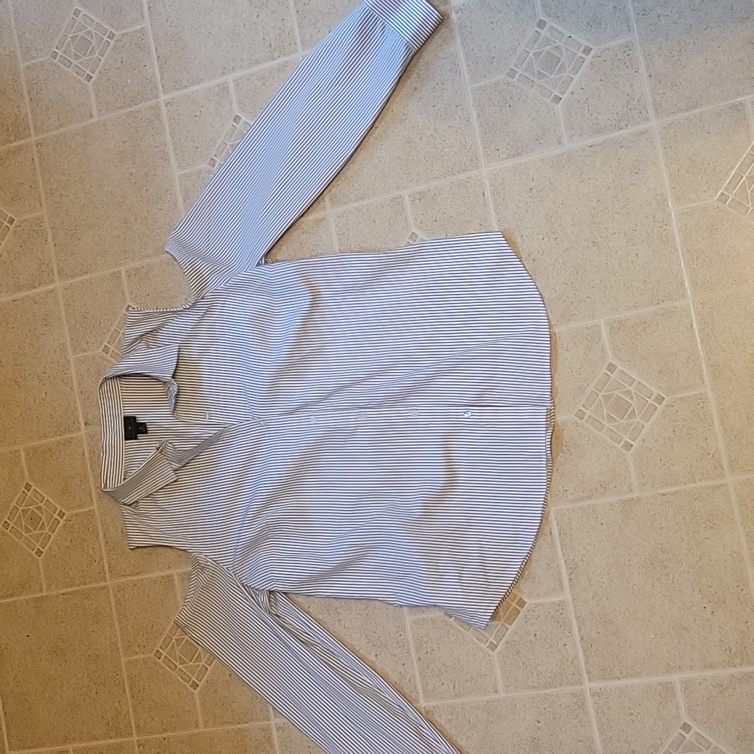 Cold Shoulder Button Down
